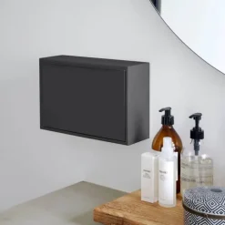 ReCollector Væghængt Toiletspand 4 liter - Genanvendt plastik - Black Raven