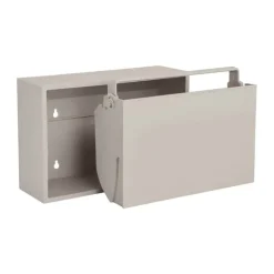 ReCollector Væghængt Toiletspand 4 liter - Genanvendt plastik - Silver Cloud Grey