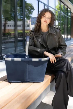 Reisenthel Carrybag Kurv H 29 x B 48 x L 28 cm - Genanvendt polyester - Blå