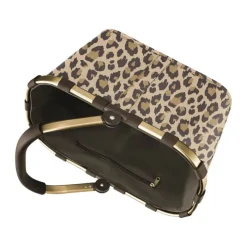Reisenthel Carrybag Kurv H 29 x B 48 x L 28 cm - Aluminium/polyester - Leo macchiato