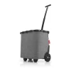 Reisenthel Carrycruiser Vogn H 48,5 x B 34 x L 44 cm - Alunimium/polyester - Twist silver
