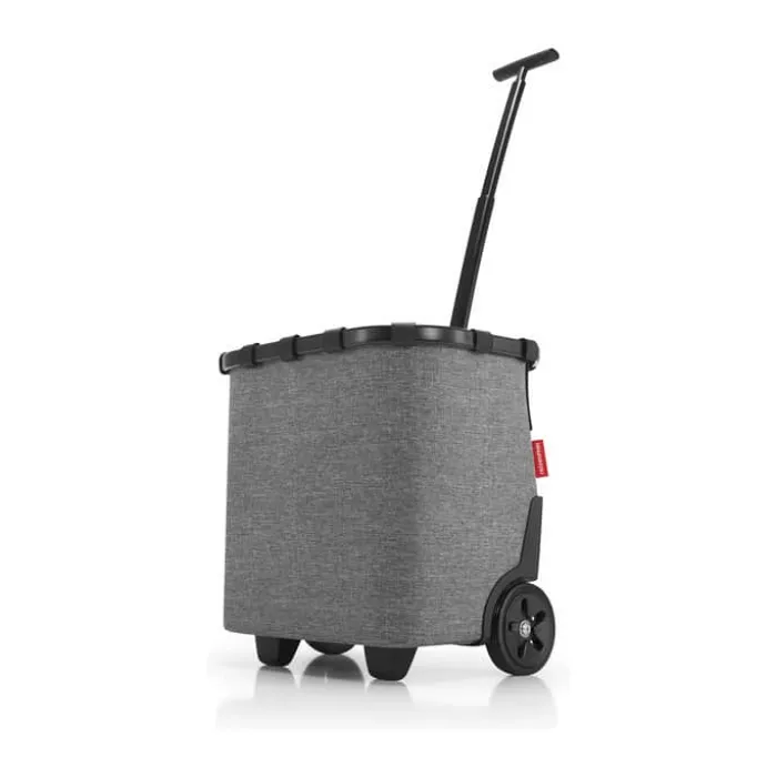 Reisenthel Carrycruiser Vogn H 48,5 x B 34 x L 44 cm - Alunimium/polyester - Twist silver