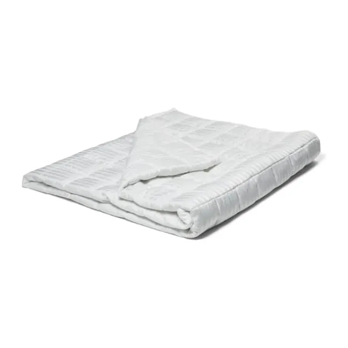 Relaxy Helårs Tyngdedyne B 140 x L 200 cm - Bambus vår/glasperler - 7 kg