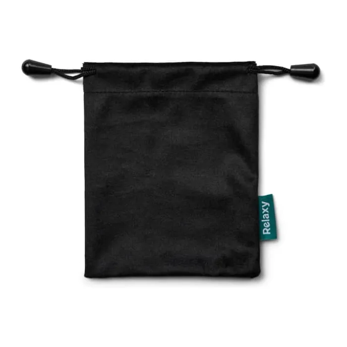 Relaxy Sovemaske One size - Polyester - Sort