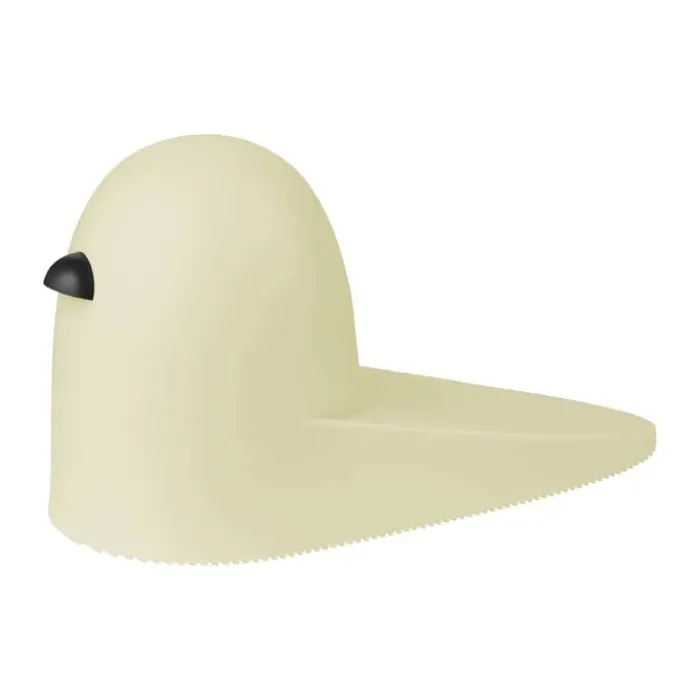 Rig-Tig Bob Dørstopper H 14 cm - Silikone/plastik - Gul
