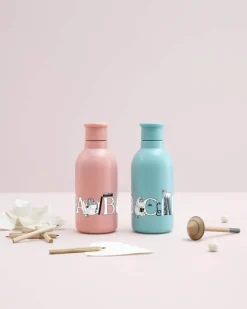 Rig-Tig Drink It Termoflaske - Moomin ABC 0,5 liter - Rustfrit stål - Salmon