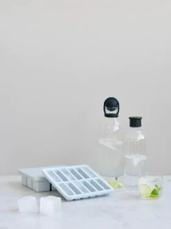 Rig-Tig Freeze-It Isterningebakke L 19 x B 19 x H 2,8 cm - Silikone/plastik - Lyseblå
