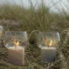 Rig-Tig Hygge Hurricane Ø 12 x H 16 cm - Glas/keramik - Grå