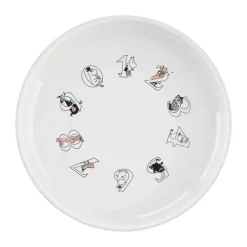 Rig-Tig Moomin ABC Skål Ø 15 cm - PP plastik - Moomin salmon