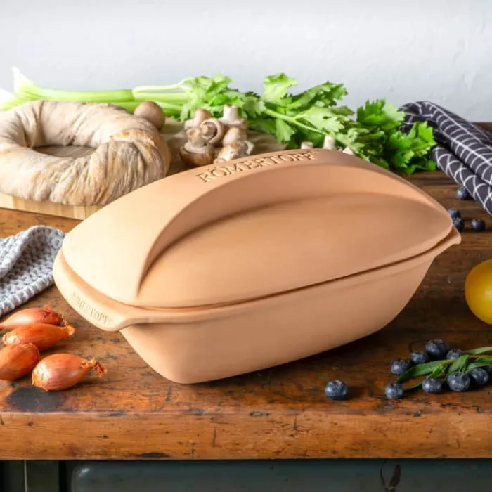 Römertopf Culinario Stegeso 2,5 liter - Ler - Natur