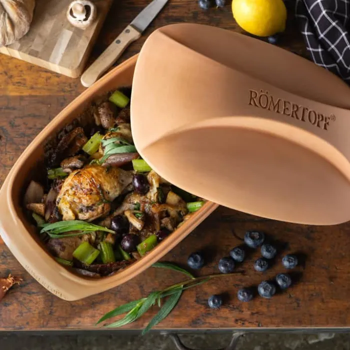 Römertopf Culinario Stegeso 2,5 liter - Ler - Natur