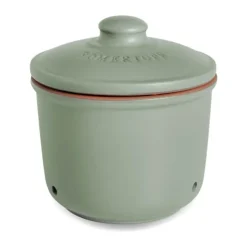 Römertopf Opbevaringskrukke - Mini 0,6 liter - Ler - Grøn