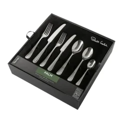 Robert Welch Palm Bright Bestiksæt - 56 dele 8 kuverter - Rustfrit stål - Blank