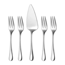 Robert Welch Radford Kagesæt - 5 dele Rustfrit stål - Blank sølvfarvet