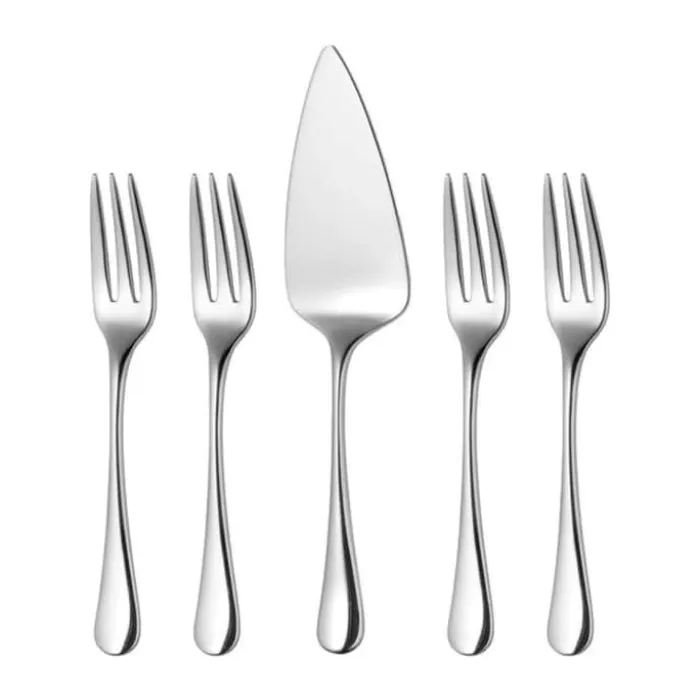 Robert Welch Radford Kagesæt - 5 dele Rustfrit stål - Blank sølvfarvet