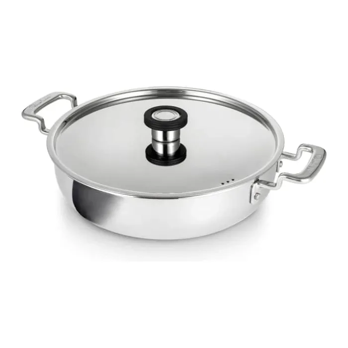 Robert Welch 316 Series Lav gryde Ø 28 cm - Rustfritstål/aluminum