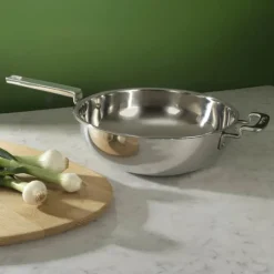 Robert Welch 316 Series Wok Ø 28 cm - Rustfritstål/aluminum