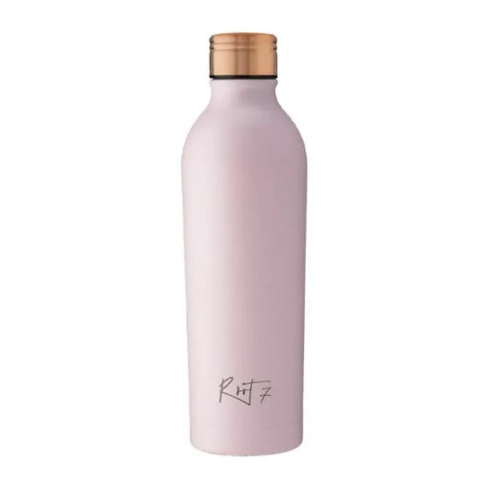 Root7 OneBottle Termo Drikkedunk 750 ml - Rustfrit Sål/Kobber - Millennial Pink Powder Coated