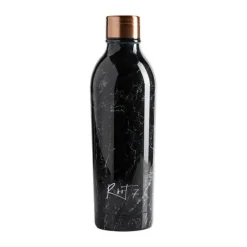 Root7 OneBottle Termo Drikkedunk 750 ml - Rustfrit Sål/Kobber - Black Marble
