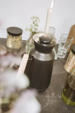 Rosendahl DayBreak Termokande 1 liter - Bøgetræ/plastik - Sort