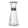 Rosendahl Grand Cru Vandkaraffel inkl. låg 90 cl - Blyfrit glas/rustfrit stål - Ocean Blue