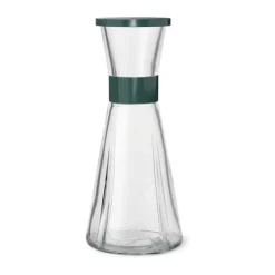 Rosendahl Grand Cru Vandkaraffel inkl. låg 90 cl - Blyfrit Glas/rustfrit stål - Forest Green