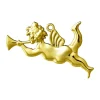 Rosendahl Karen Blixen Basun Engel H 6,5 cm - Zink alloy - Forgyldt