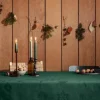 Rosendahl Natale Damaskdug L 320 x B150 cm - Bomuld - Grøn