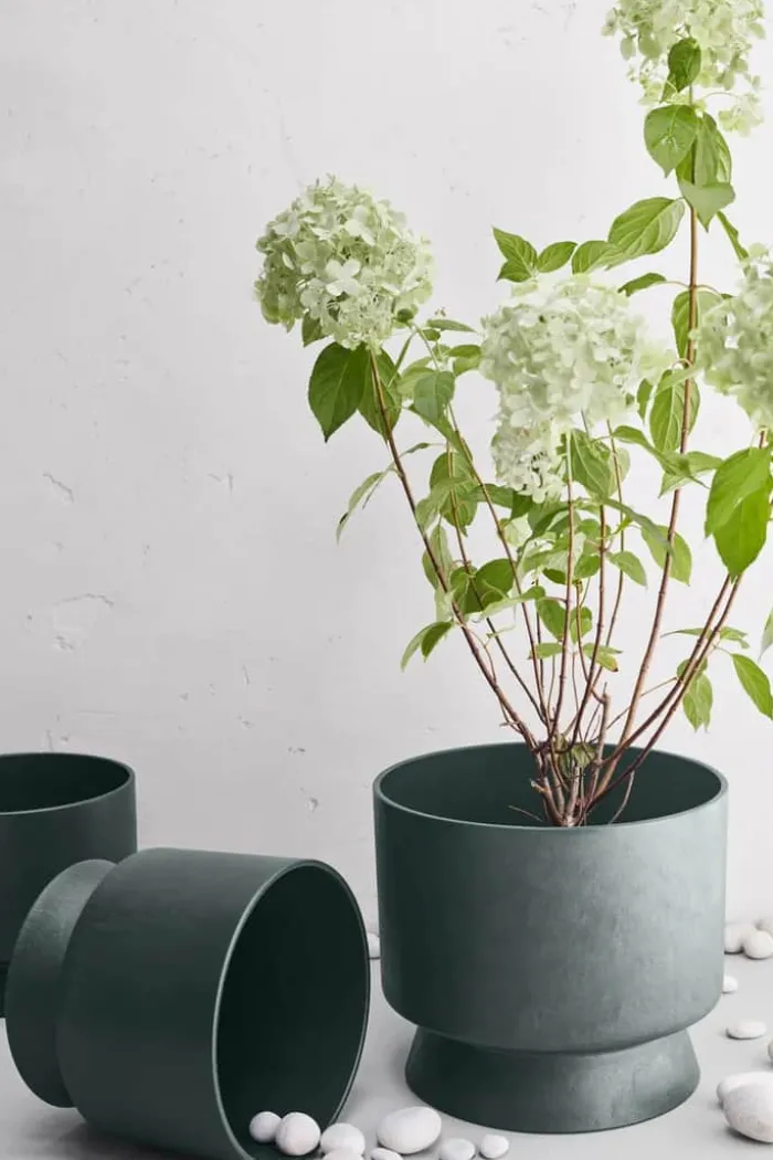 Rosendahl RO Urtepotteskjuler Ø 24 cm - Genbrugsplast - Grøn