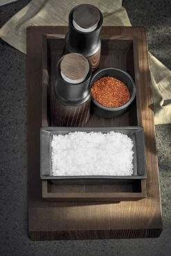 Rosendahl Rå Saltkar H 6,5 cm - Keramisk - Sort