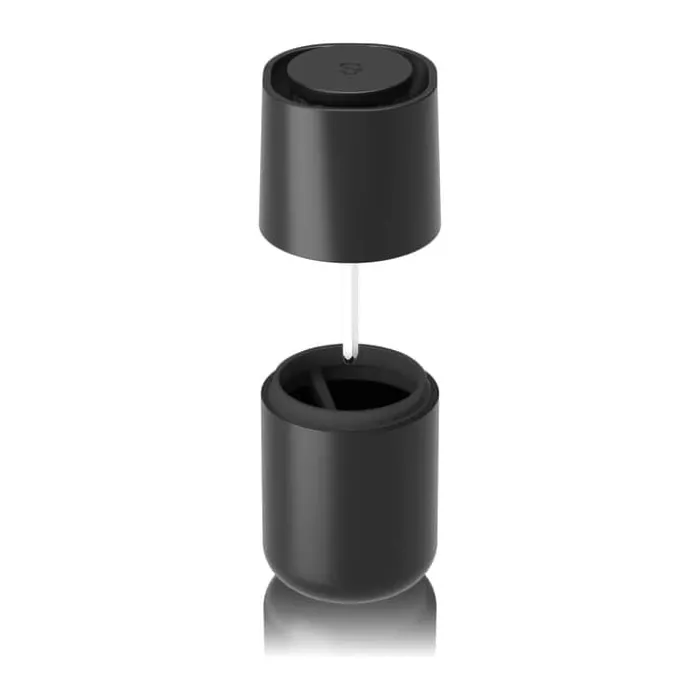Rosti Agnes Saltkværn Ø 6,3 x H 14,2 cm - ABS Plastik - Sort