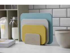 Rosti Choptima Skærebrætsæt - 3 dele B 26,5 x L 35,5 cm - Plastik - Ocean