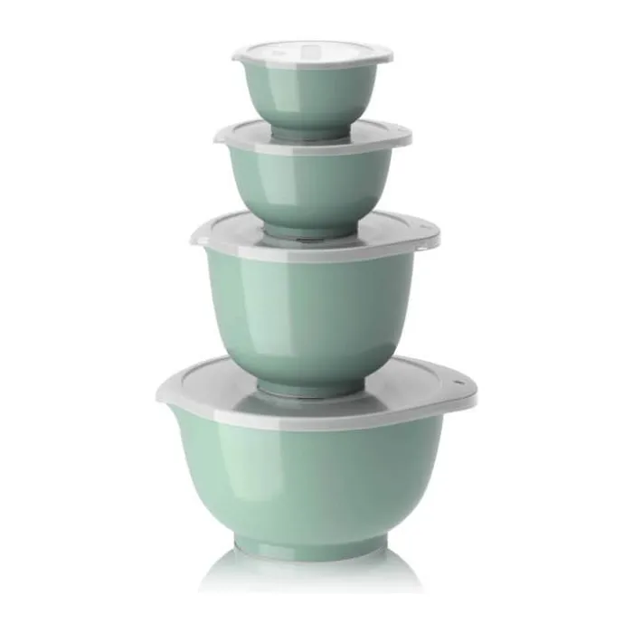 Rosti Margrethe Røreskålsæt - 8 dele 0,25/ 0,5/1,5/ 3 liter - Durostima® - Nordic Green