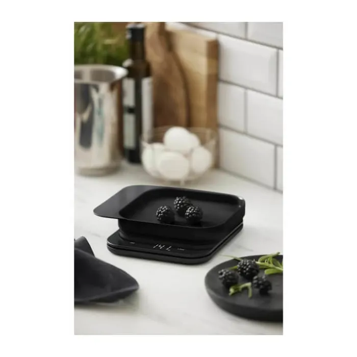 Rosti Mensura Køkkenvægt Vejekapacitet 10 kg - Plastik - Sort