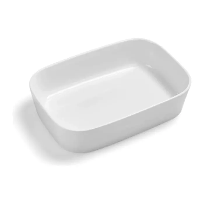 Rosti Modula Fad B 21,2 x L 30 cm - Porcelæn - Hvid