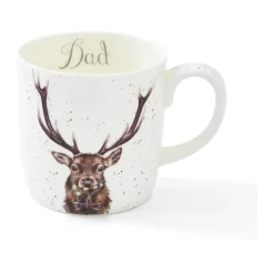 Royal Worcester Wrendale Krus - Dad 40 cl - Benporcelæn - Multifarvet
