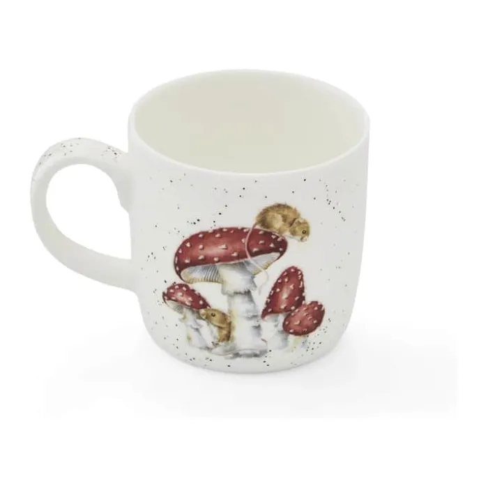 Royal Worcester Wrendale Krus - He's a fun-gi 31 cl - Benporcelæn - Multifarvet