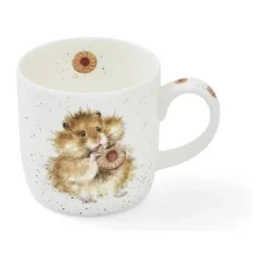 Royal Worcester Wrendale Krus - Diet starts tom. 31 cl - Benporcelæn - Multifarvet