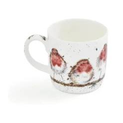 Royal Worcester Wrendale Krus - Rockin robins 31 cl - Benporcelæn - Multifarvet