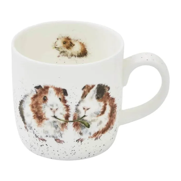 Royal Worcester Wrendale Krus - Lettuce friends 31 cl - Benporcelæn - Multifarvet