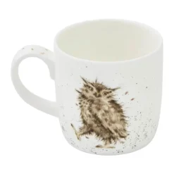 Royal Worcester Wrendale Krus - What a hoot 31 cl - Benporcelæn - Multifarvet