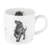 Royal Worcester Wrendale Krus - Walkies 31 cl - Benporcelæn - Multifarvet
