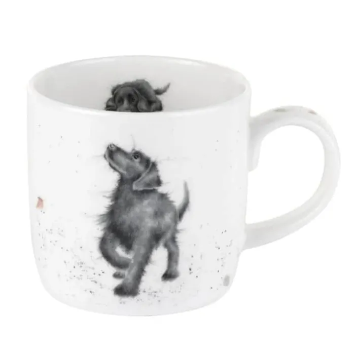 Royal Worcester Wrendale Krus - Walkies 31 cl - Benporcelæn - Multifarvet