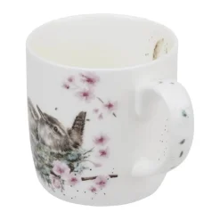Royal Worcester Wrendale Krus - Feather nest 31 cl - Benporcelæn - Multifarvet