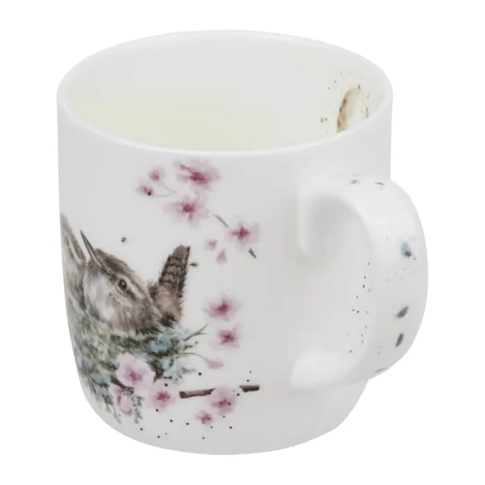 Royal Worcester Wrendale Krus - Feather nest 31 cl - Benporcelæn - Multifarvet
