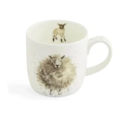 Royal Worcester Wrendale Krus - Wolly jumper 31 cl - Benporcelæn - Multifarvet