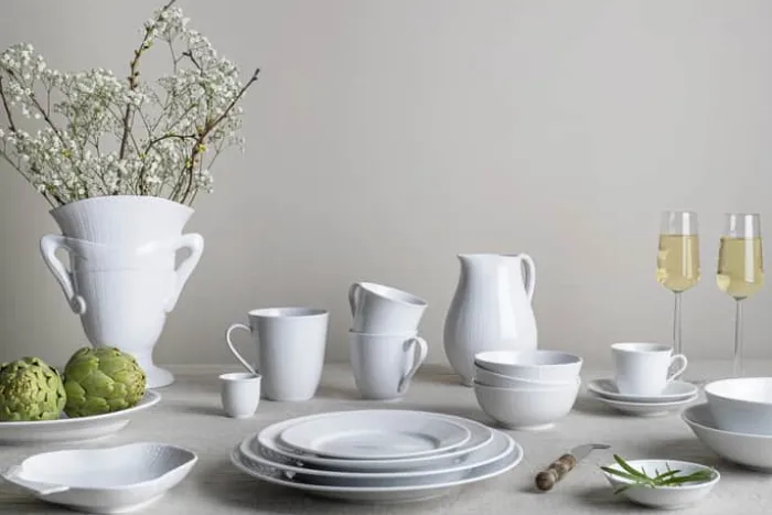 Rörstrand Swedish Grace Dyb Tallerken Ø 19 cm - Porcelæn - Antracit