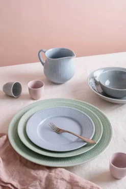 Rörstrand Swedish Grace Kagetallerken Ø 17 cm - Porcelæn - Isblå
