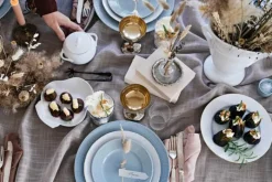 Rörstrand Swedish Grace Kagetallerken Ø 17 cm - Porcelæn - Isblå