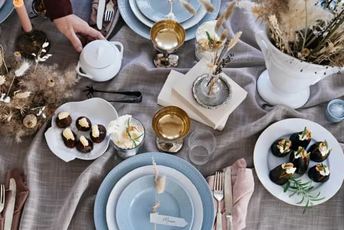 Rörstrand Swedish Grace Kagetallerken Ø 17 cm - Porcelæn - Isblå
